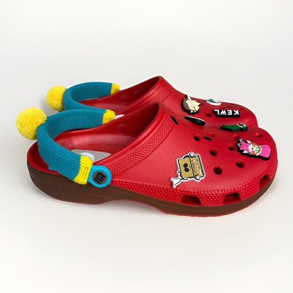 CROCS South Park Cartman Classic Clog 211500-90H Men’s 12 Slip On Red Blue New main image 6